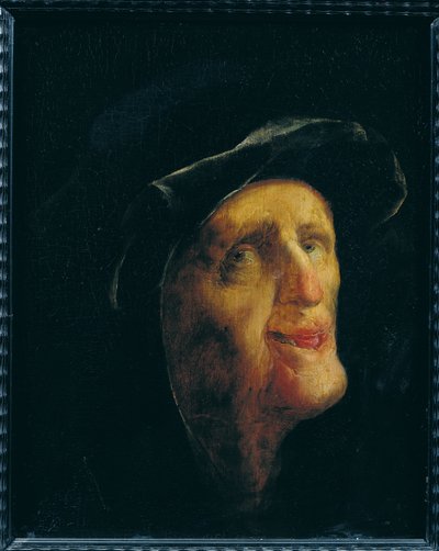 Une femme riant - Jan van de Venne